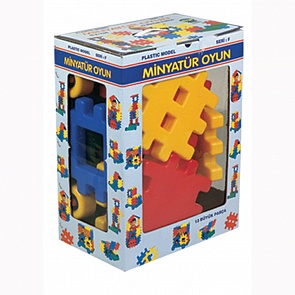 Конструктор Miniature, 36 деталей, в подарочной коробке (Pilsan, 3110plsn)